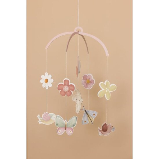 Little Dutch Mobile en carton FSC Flowers & Butterflies 