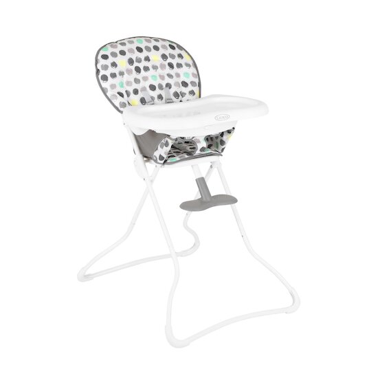 Graco Chaise haute Snack n' stow Splodge 