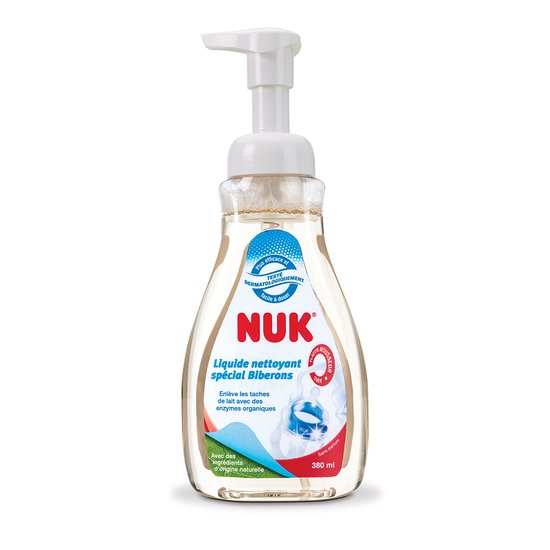 Nuk Liquide nettoyant spécial biberons - 380 ml  