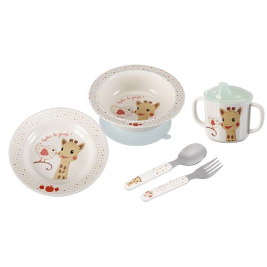 Coffret Repas Melamine Sophie La Girafe De Sophie La Girafe