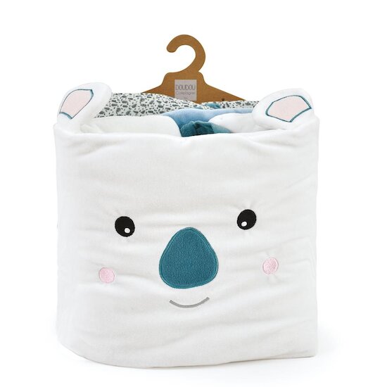 Doudou & Compagnie Tour de lit Yoca le Koala Bleu  Doudou & Compagnie Tour de lit Yoca le Koala Bleu