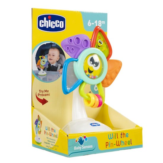Chicco Hochet de chaise haute Robin le Petit Moulin   Chicco Hochet de chaise haute Robin le Petit Moulin