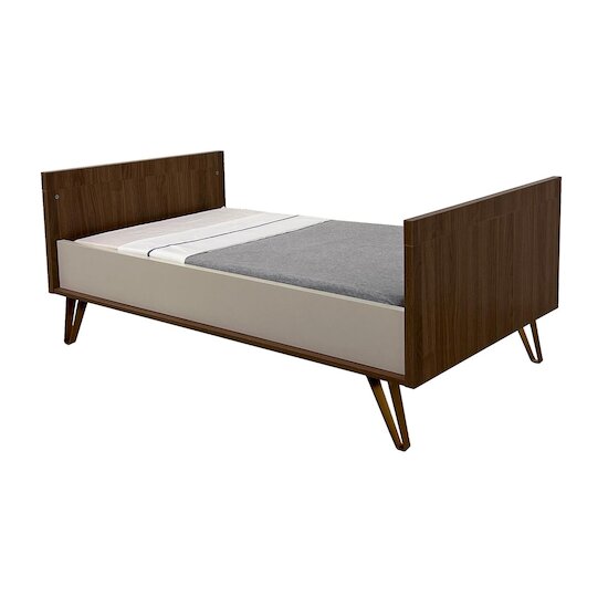 IKID Lit évolutif Pour Bébé Trieste Marron 70x140 cm IKID Lit évolutif Pour Bébé Trieste Marron 70x140 cm