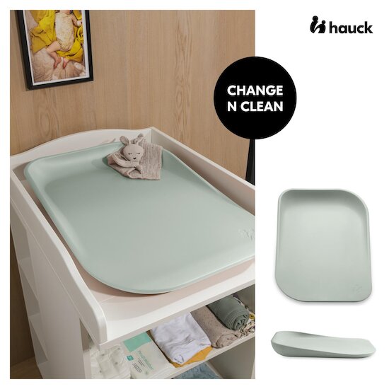 Hauck Matelas à langer Change N Clean Sage  Hauck Matelas à langer Change N Clean Sage
