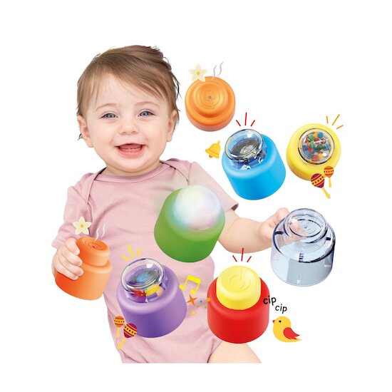Trousselier Blocs Souples 8 Pieces Multicolore  Trousselier Blocs Souples 8 Pieces Multicolore