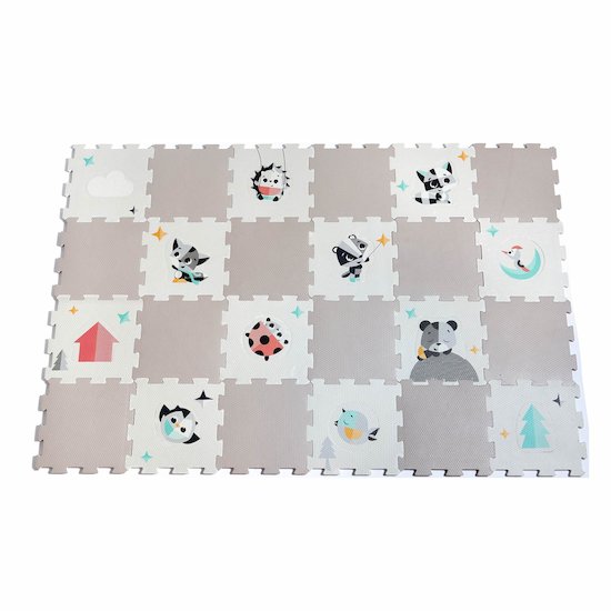 Tapis D Eveil En Mousse Xxl Black White Puzzle 3d Tapis D Eveil Et Portique De Tiny Love