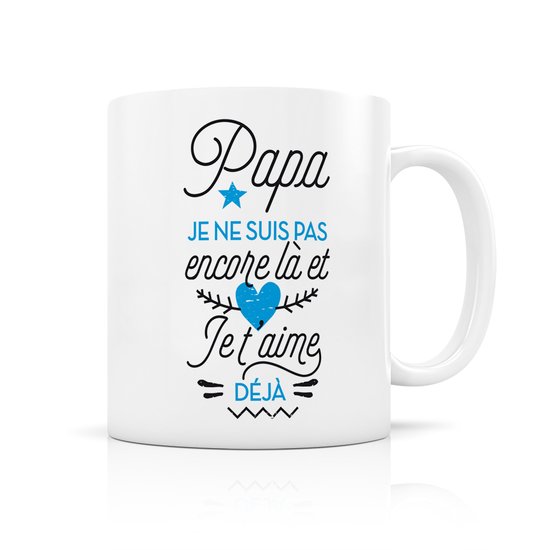 Label'tour Mug annonce grossesse Futur Papa 