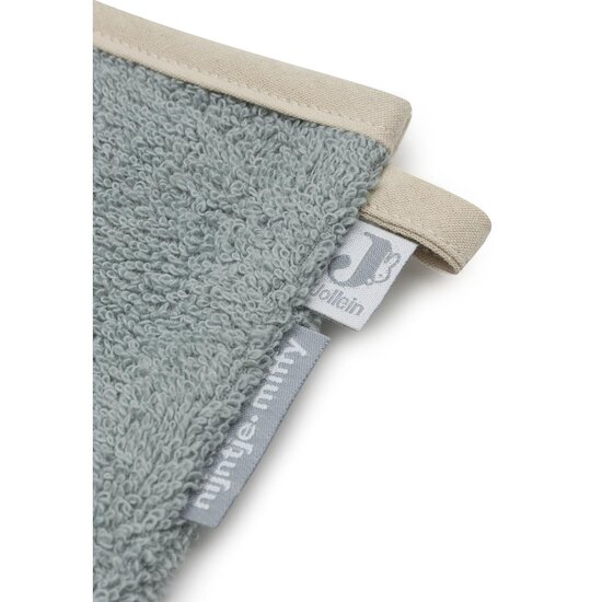 Jollein Gant de Toilette Éponge Boris Sea Green  Jollein Gant de Toilette Éponge Boris Sea Green