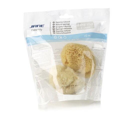 Jané 2 éponges naturelles   Jané 2 éponges naturelles