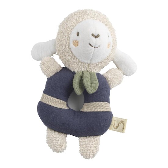 Sauthon Hochet Petit Nuage Beige Chiné/Bleu orage/Vert Olive 