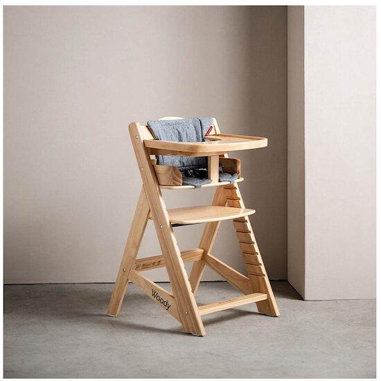 William Kent 1733 Chaise Woody Natural Gris  William Kent 1733 Chaise Woody Natural Gris