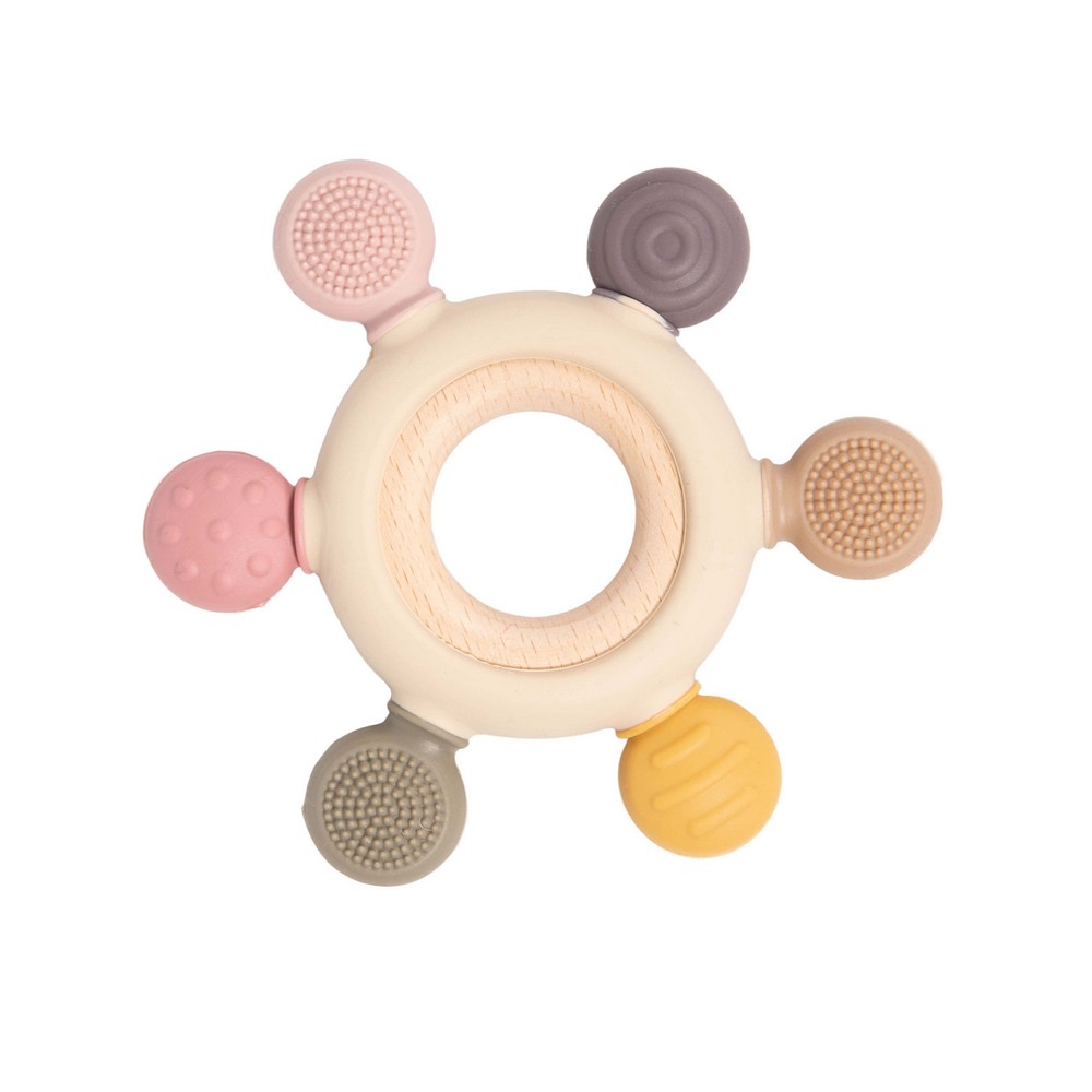Anneaux de dentition multisensoriel MULTICOLORE Bo Jungle