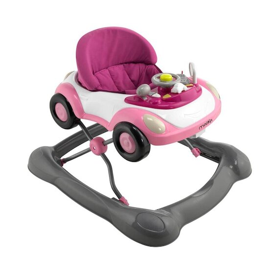 Maïka Trotteur voiturette Rose  Maïka Trotteur voiturette Rose