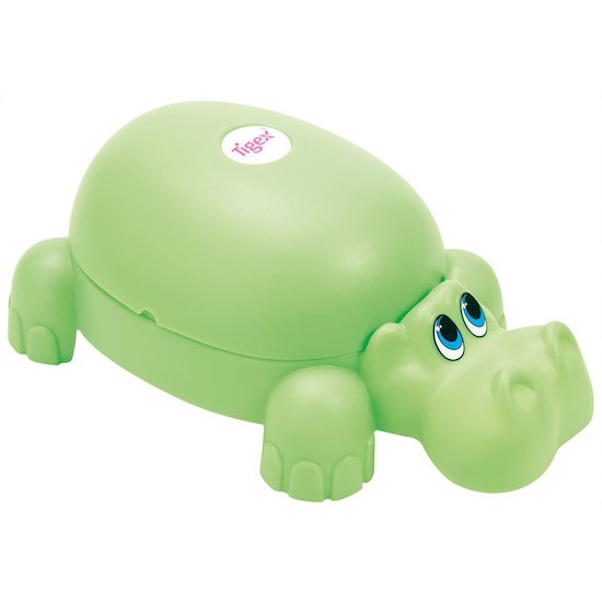Tigex Pots rigolos hippo/voiture rose / turquoise / orange / vert  Tigex Pots rigolos hippo/voiture rose / turquoise / orange / vert