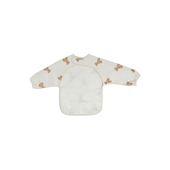 Jollein Bavoir à manches imperméable Teddy Bear Teddy Bear  Jollein Bavoir à manches imperméable Teddy Bear Teddy Bear