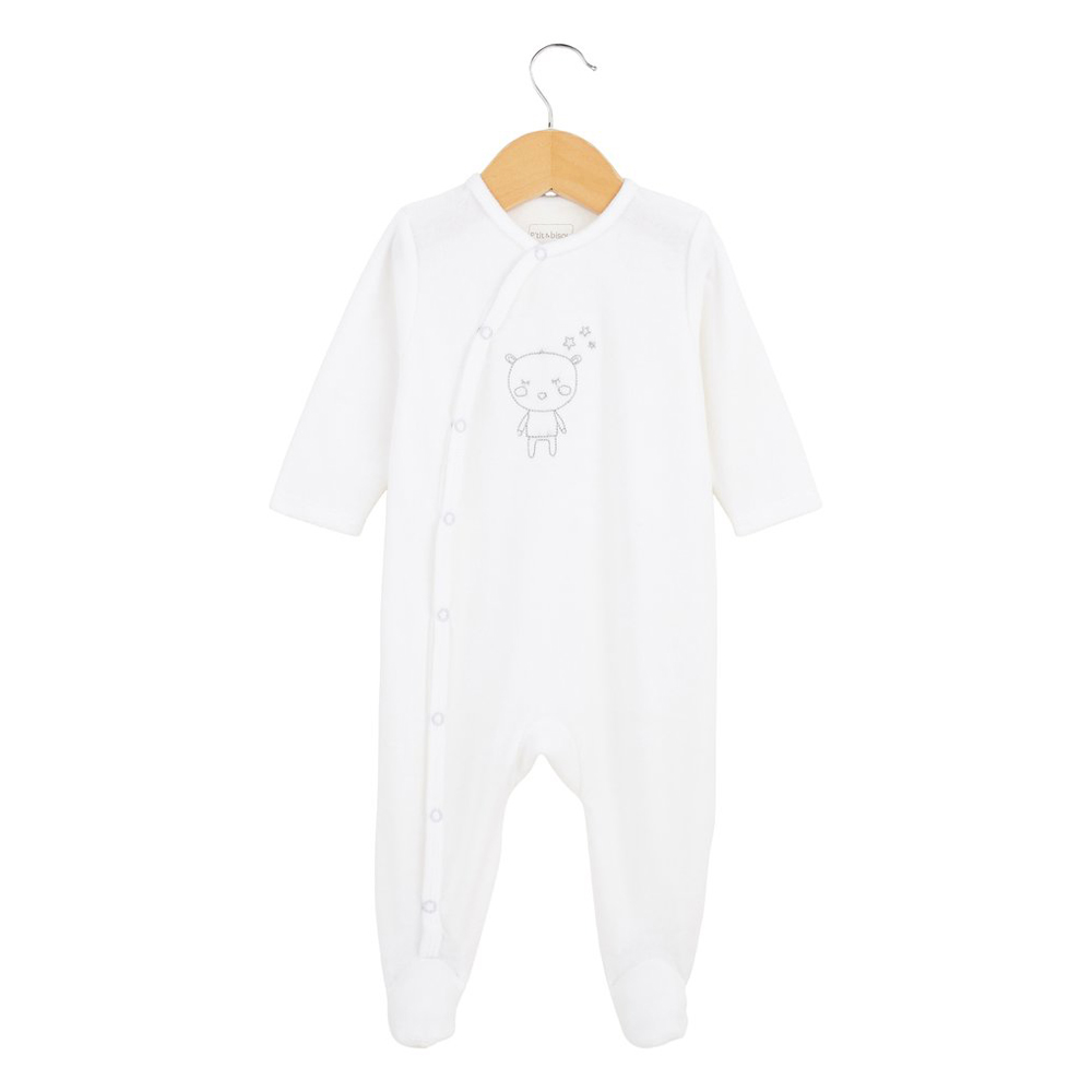 P’tit bisou - Pyjama Y BLANC P’tit bisou