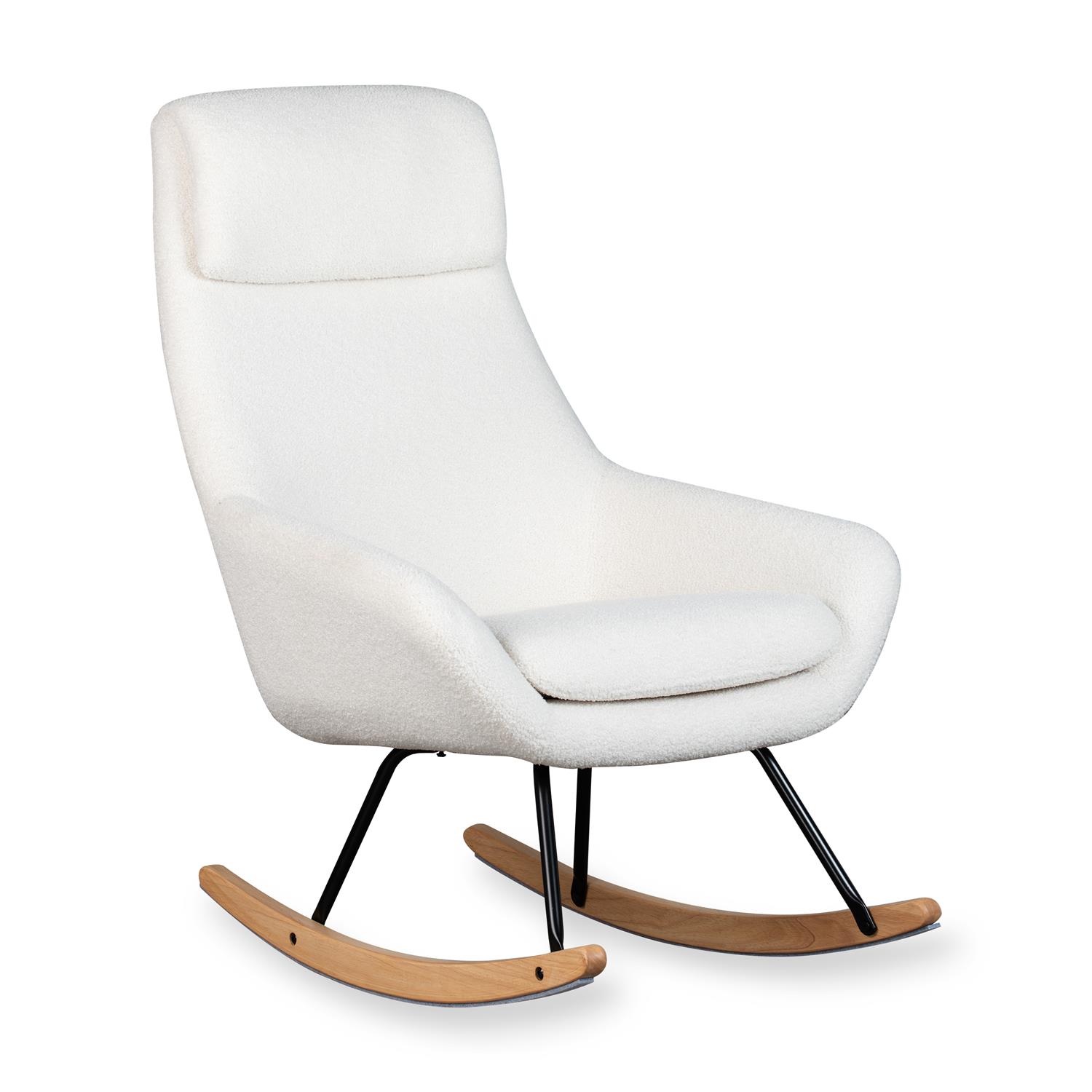 Rocking chair Nordic BLANC Quax