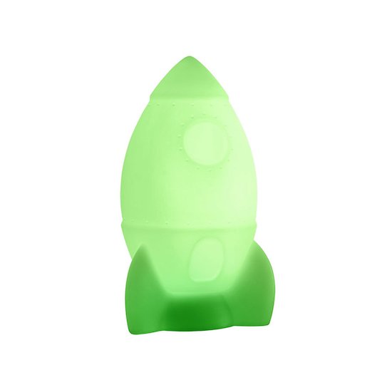 Lumin'US Enceinte lumineuse Fusée Blanc  Lumin'US Enceinte lumineuse Fusée Blanc