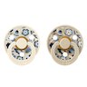 BIBS x Liberty 2 Pack tétines Colour Caoutchouc naturel