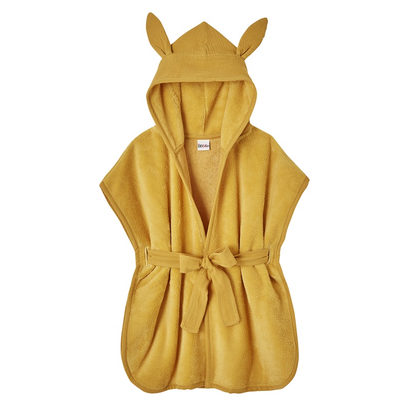 Peignoir bambou JAUNE BB&Co