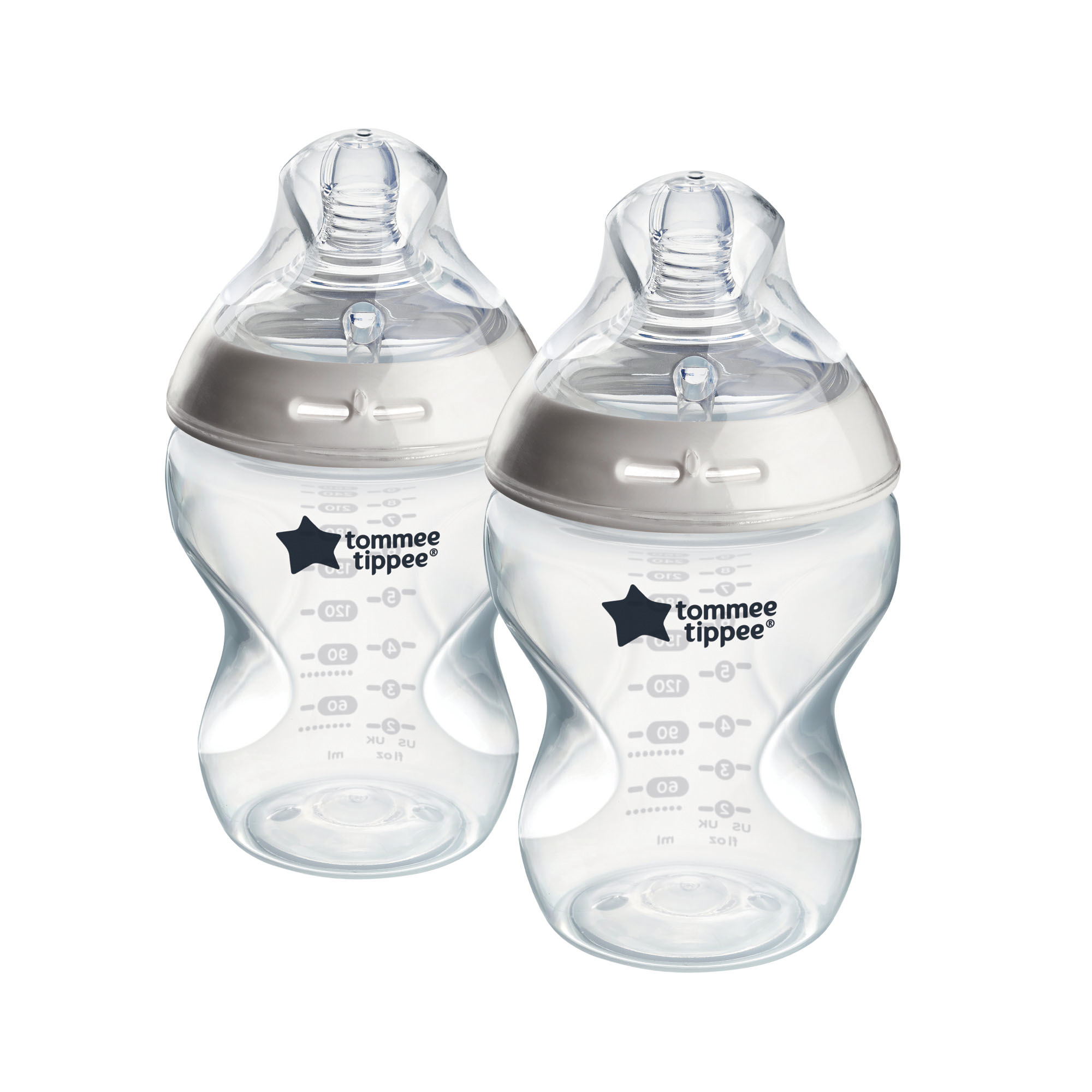 Lot de 2 biberons Natural Start BLANC Tommee Tippee