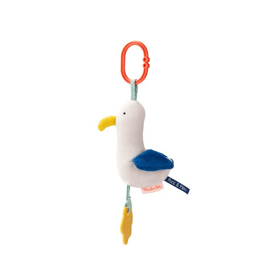 Moulin Roty Goéland Marco d'activités à suspendre Puce & Pilou Multicolore  Moulin Roty Goéland Marco d'activités à suspendre Puce & Pilou Multicolore