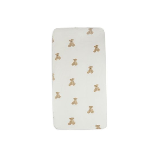 Jollein Drap-housse Jersey Teddy Bear Teddy Bear  Jollein Drap-housse Jersey Teddy Bear Teddy Bear