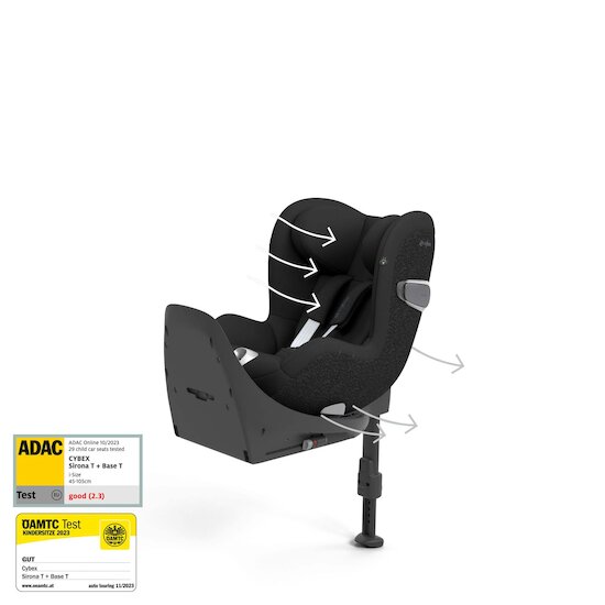 Cybex Siège Auto Sirona T i-Size Sepia Black  Cybex Siège Auto Sirona T i-Size Sepia Black