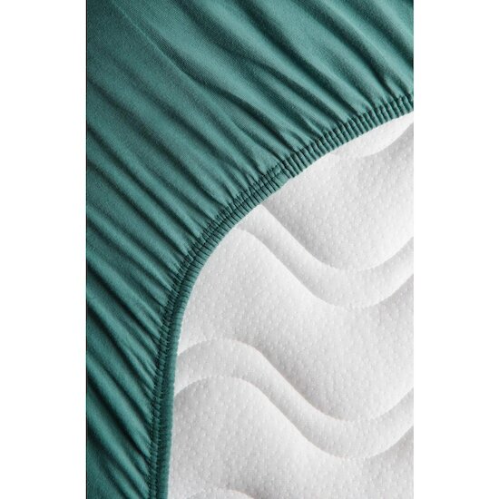 Kadolis Drap housse en coton bio pour lit bébé Eucalyptus  Kadolis Drap housse en coton bio pour lit bébé Eucalyptus