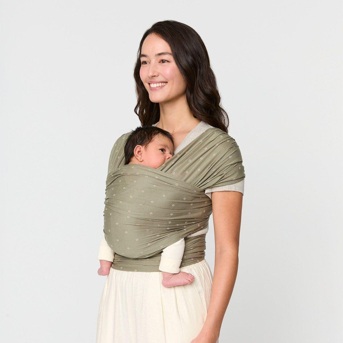 Ergobaby - Echarpe de portage Aura Knit VERT Ergobaby