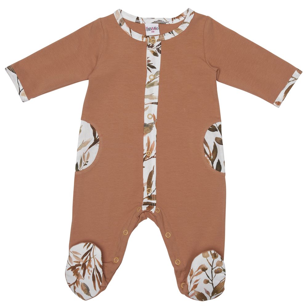 BB & Co - Dors-bien jersey MARRON BB&Co