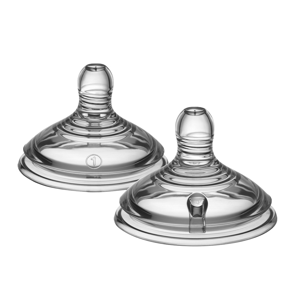 Lot de 2 tétines Natural Start BLANC Tommee Tippee