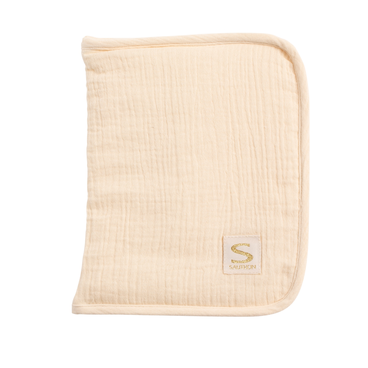 Protege carnet de sante Uni Vanilla BEIGE Sauthon
