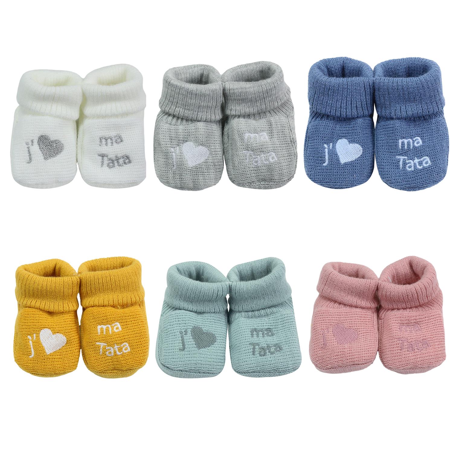 Trois Kilos Sept - Chausson J'M tata MULTICOLORE Trois Kilos Sept