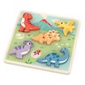 Puzzle dinosaures en bois 5 pièces