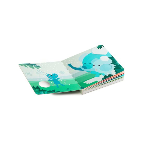 Lilliputiens Livre tactile et sonore Jungle jam Multicolore  Lilliputiens Livre tactile et sonore Jungle jam Multicolore