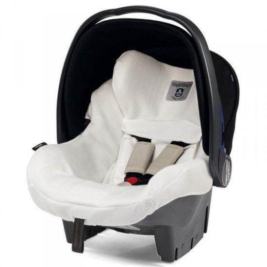 Peg Perego Housse tissu pour Primo viaggio Blanc 