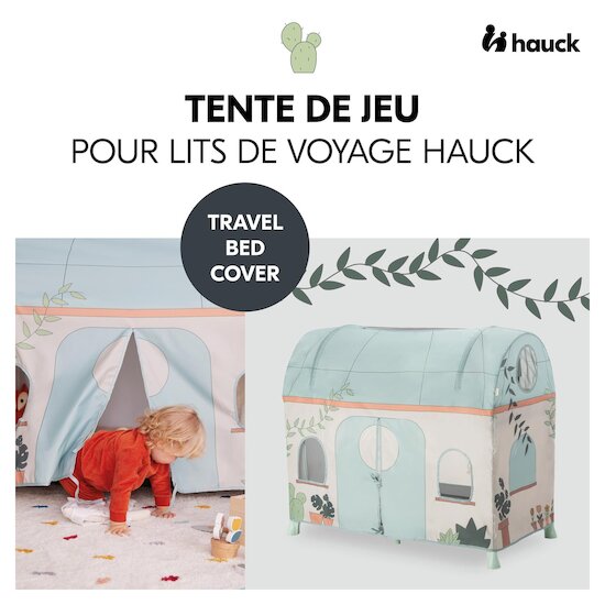 Hauck Housse de lit de voyage Plants Eveil et Jeux  Hauck Housse de lit de voyage Plants Eveil et Jeux