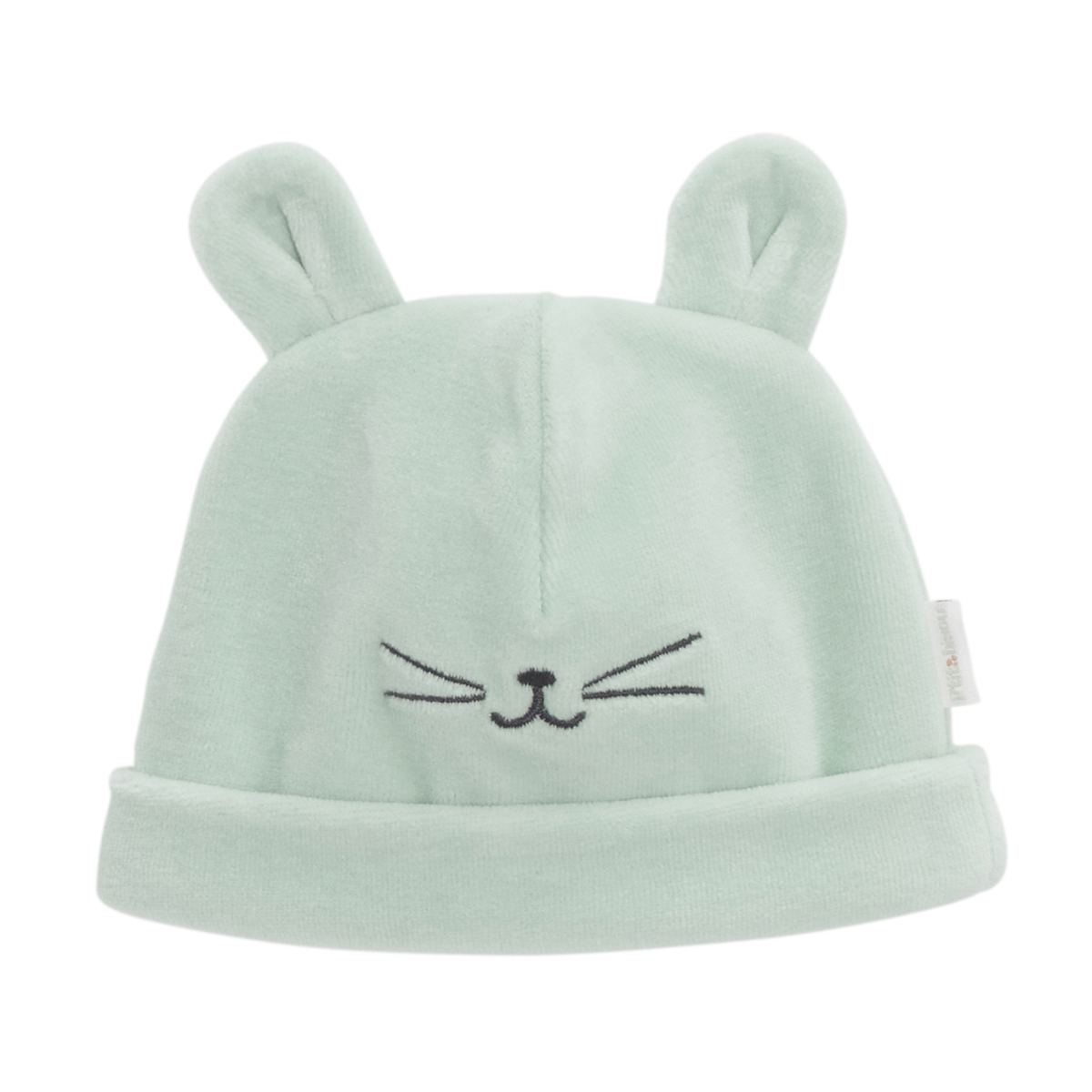 P’tit bisou - Bonnet Mon Trousseau Chaton Vert VERT P’tit bisou