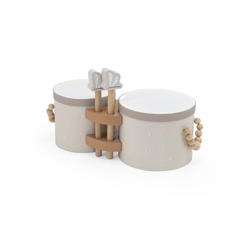 Bongo en bois MARRON Label Label