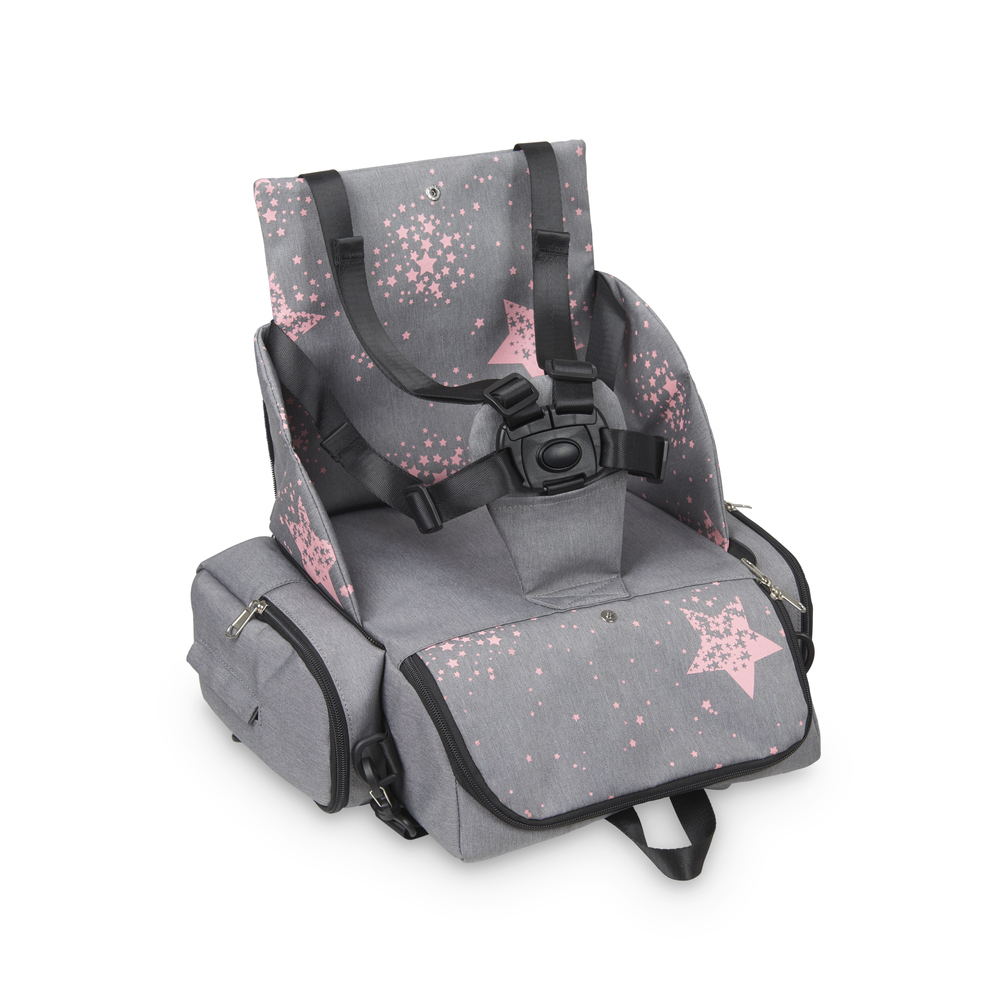 Réhausseur nomade, sac à langer GRIS MS Innovaciones