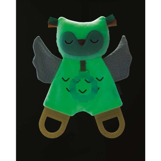 Infantino Doudou chouette sensorielle luminescente   Infantino Doudou chouette sensorielle luminescente