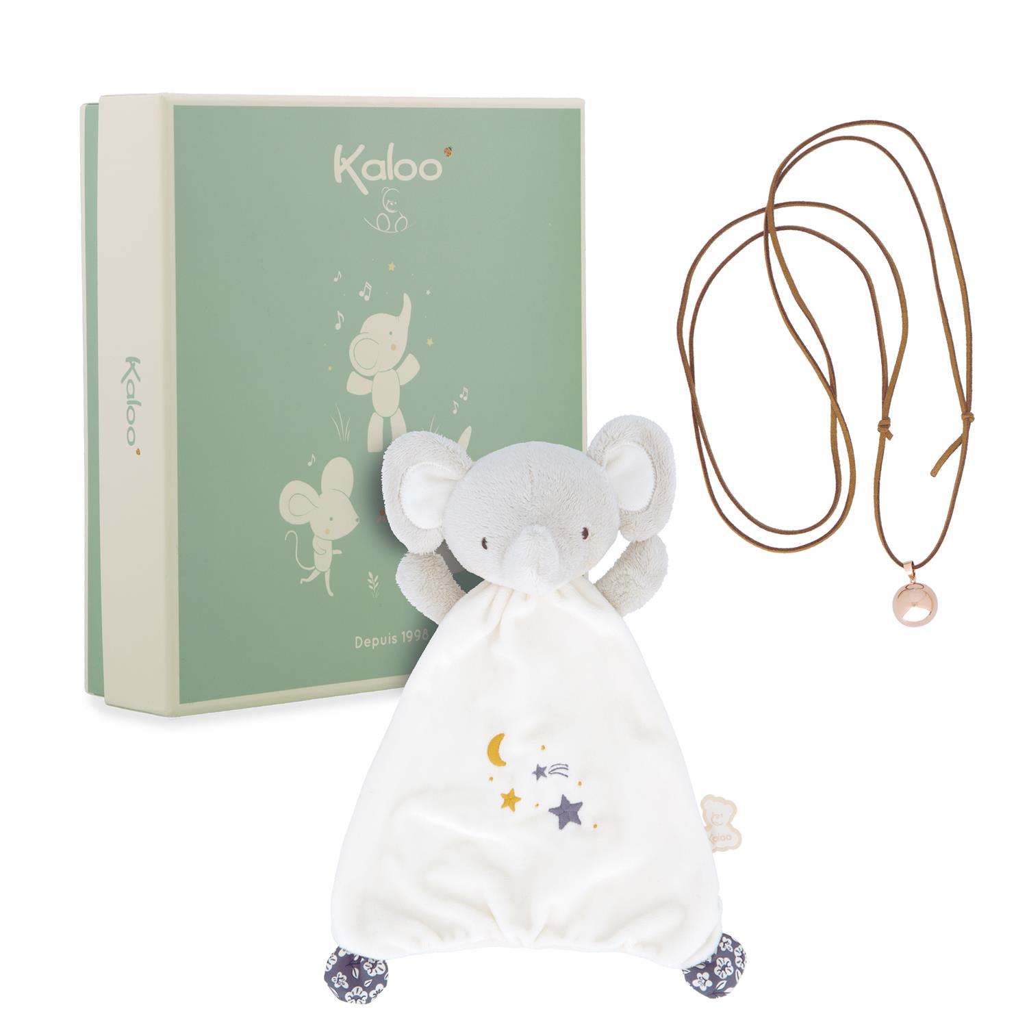 Coffret Doudou Bola Elephant GRIS Kaloo