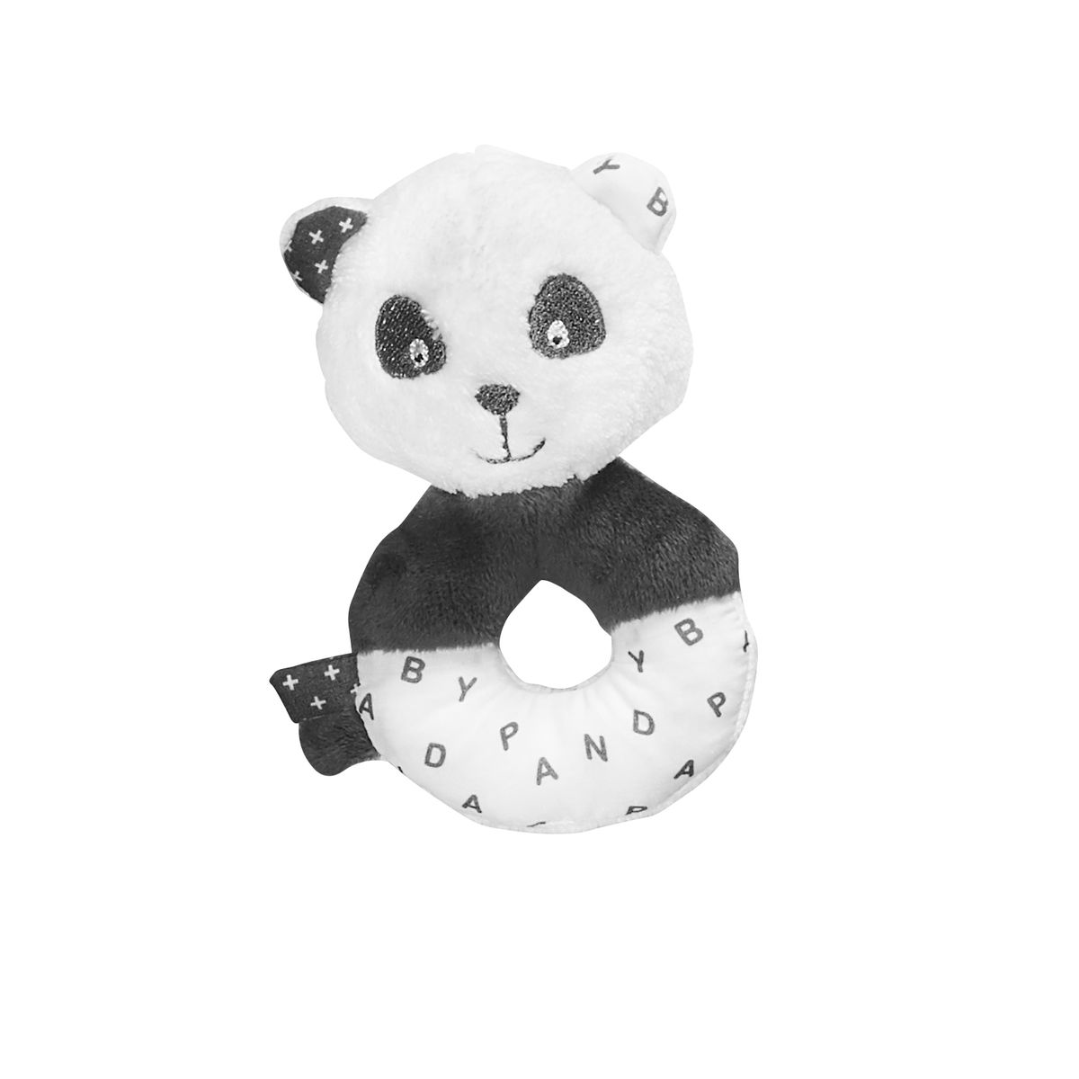 Sauthon - Hochet Panda Chao Chao BLANC Sauthon