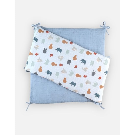 Mix & Match Moufle poussette Bleu de Noukies, Accessoires poussettes :  Aubert Belgique