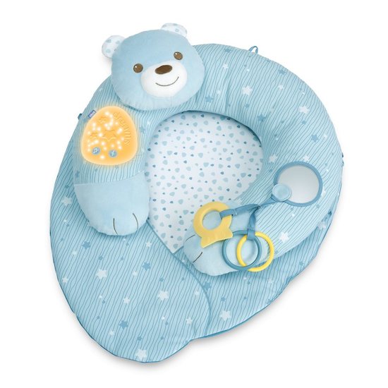 Chicco Coussin musical Mon premier nid Bleu 