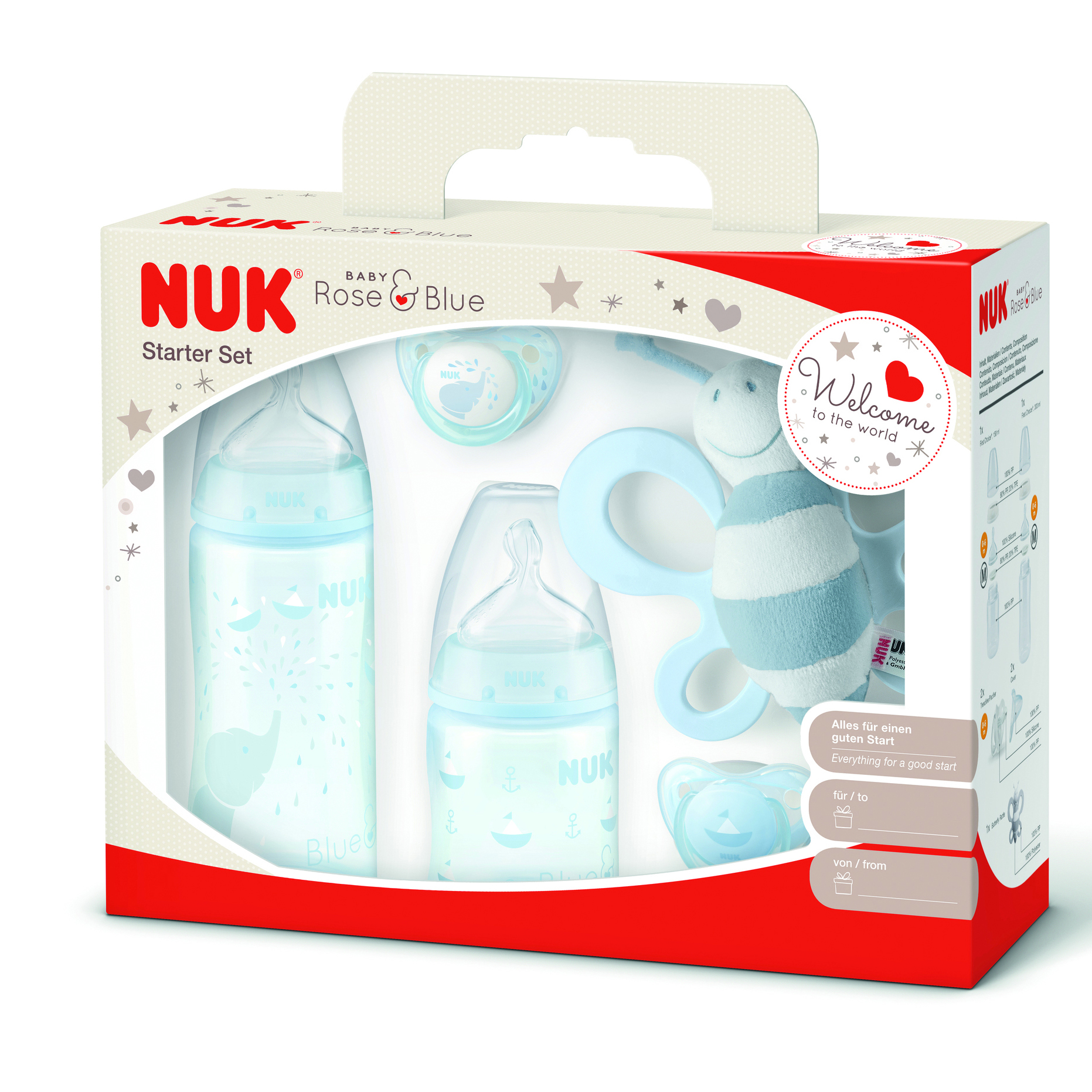 Starter Set biberons FC+ Baby BLEU Nuk