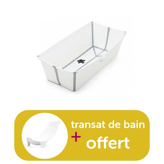 Stokke Baignoire Fexi Bath XL achetée = Un transat de bain Flexi Bath offert  