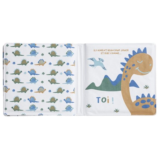 BabyCalin Livre de Bain  Funny dino 