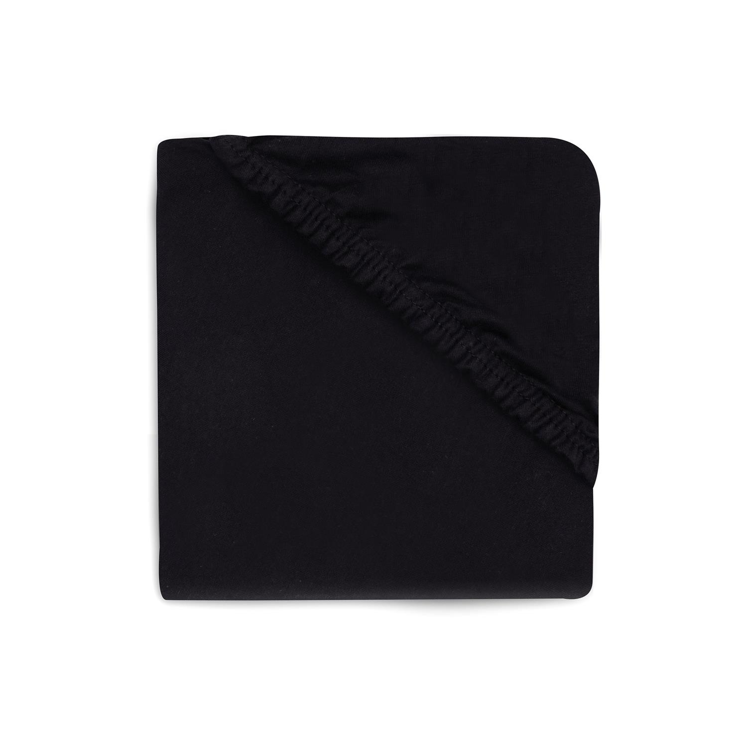 Drap-housse Jersey matelas parc NOIR Jollein